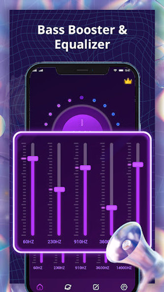 Volume Booster, Bass Amplifier Screenshot 2 - AppWisp.com Volume Booster, Bass Amplifier Screenshot 2 - AppWisp.com