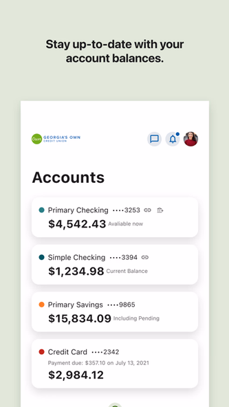 Georgia's Own Credit Union Screenshot 3 - AppWisp.com