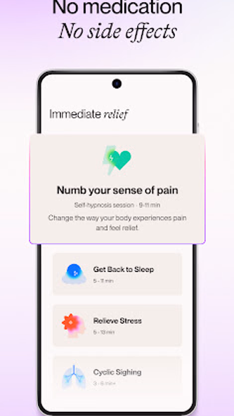 Reveri: Brain over pain Screenshot 2 - AppWisp.com Reveri: Brain over pain Screenshot 2 - AppWisp.com