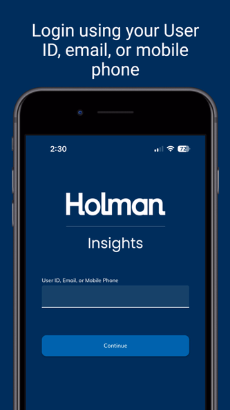 Holman Insights Screenshot 1 - AppWisp.com Holman Insights Screenshot 1 - AppWisp.com