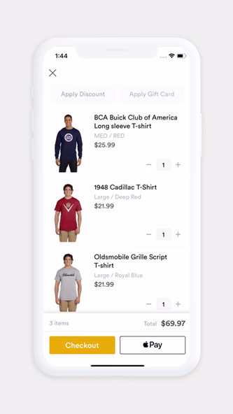 GM Club Apparel Screenshot 4 - AppWisp.com GM Club Apparel Screenshot 4 - AppWisp.com