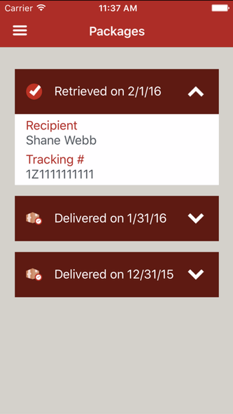 Package Concierge Screenshot 1 - AppWisp.com Package Concierge Screenshot 1 - AppWisp.com