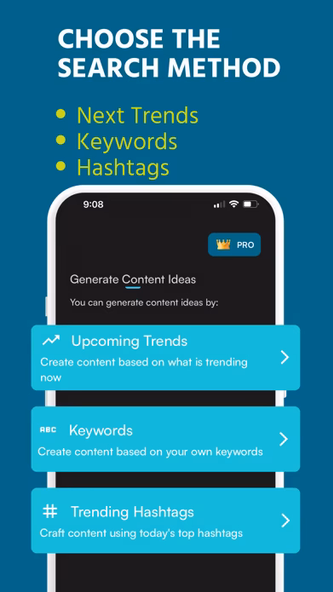 Nextwave Trends Idea Generator Screenshot 4 - AppWisp.com Nextwave Trends Idea Generator Screenshot 4 - AppWisp.com