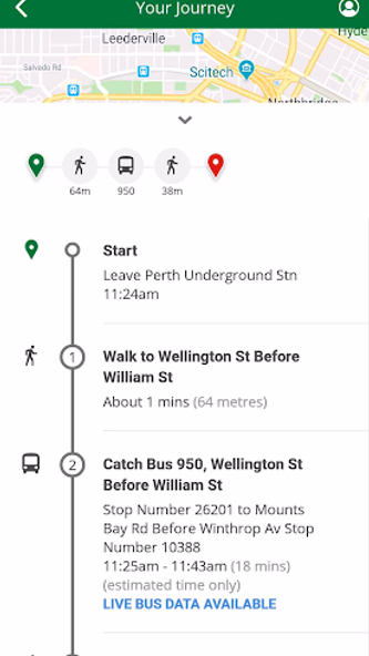 Transperth Screenshot 4 - AppWisp.com Transperth Screenshot 4 - AppWisp.com