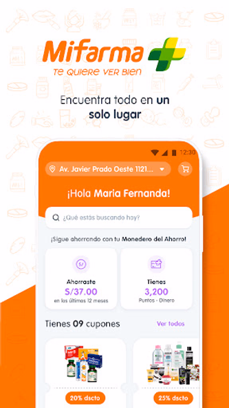 Mifarma - Monedero Digital Screenshot 1 - AppWisp.com Mifarma - Monedero Digital Screenshot 1 - AppWisp.com