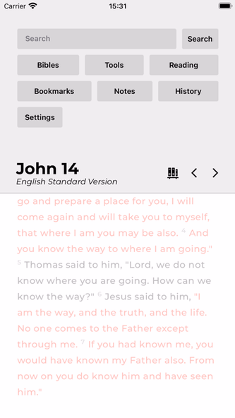 Holy Bible Screenshot 3 - AppWisp.com Holy Bible Screenshot 3 - AppWisp.com