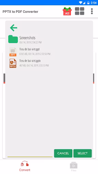 PPTX to PDF Converter Screenshot 2 - AppWisp.com PPTX to PDF Converter Screenshot 2 - AppWisp.com