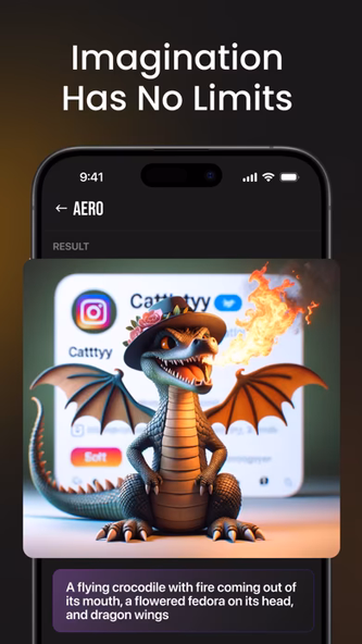 AERO AI: Art, Avatar Generator Screenshot 2 - AppWisp.com AERO AI: Art, Avatar Generator Screenshot 2 - AppWisp.com