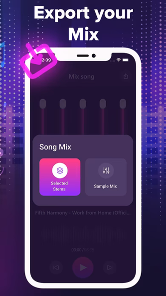 Vocal Remover: AI Music Editor Screenshot 4 - AppWisp.com Vocal Remover: AI Music Editor Screenshot 4 - AppWisp.com