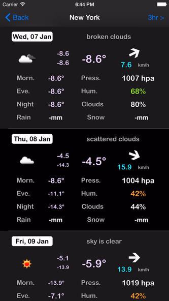 My Weather Screenshot 4 - AppWisp.com My Weather Screenshot 4 - AppWisp.com