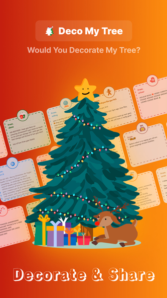 Deco My Tree : X-mas Messages Screenshot 2 - AppWisp.com Deco My Tree : X-mas Messages Screenshot 2 - AppWisp.com