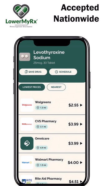 LowerMyRx: Rx Discount Search Screenshot 4 - AppWisp.com LowerMyRx: Rx Discount Search Screenshot 4 - AppWisp.com