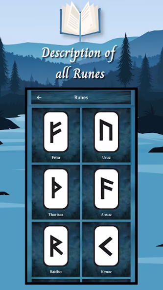 Runes Reading–Runic Divination Screenshot 1 - AppWisp.com Runes Reading–Runic Divination Screenshot 1 - AppWisp.com