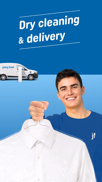 Jonny Fresh Laundry Service Screenshot 1 - AppWisp.com Jonny Fresh Laundry Service Screenshot 1 - AppWisp.com