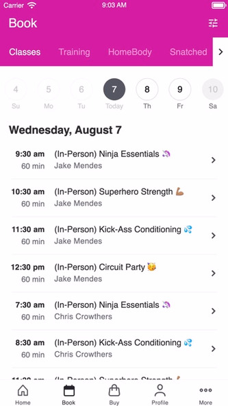 Mark Fisher Fitness Screenshot 2 - AppWisp.com Mark Fisher Fitness Screenshot 2 - AppWisp.com