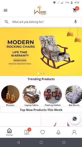 WoodenTwist - Furniture Store Screenshot 1 - AppWisp.com WoodenTwist - Furniture Store Screenshot 1 - AppWisp.com