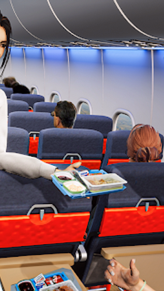 Virtual Air Hostess Simulator Screenshot 2 - AppWisp.com Virtual Air Hostess Simulator Screenshot 2 - AppWisp.com