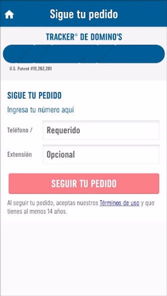 Domino's Pizza CO Screenshot 1 - AppWisp.com Domino's Pizza CO Screenshot 1 - AppWisp.com