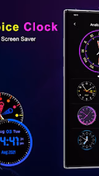 Speak Clock Smart Watch AOD Screenshot 4 - AppWisp.com Speak Clock Smart Watch AOD Screenshot 4 - AppWisp.com