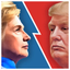 Hillary vs Trump Votes - AppWisp.com