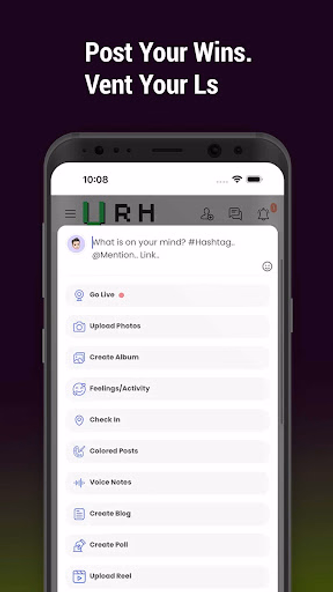 Urh Social Screenshot 3 - AppWisp.com Urh Social Screenshot 3 - AppWisp.com