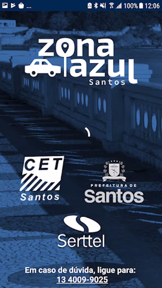 Zona Azul Santos Screenshot 1 - AppWisp.com Zona Azul Santos Screenshot 1 - AppWisp.com