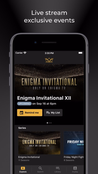Enigma TV Screenshot 2 - AppWisp.com Enigma TV Screenshot 2 - AppWisp.com