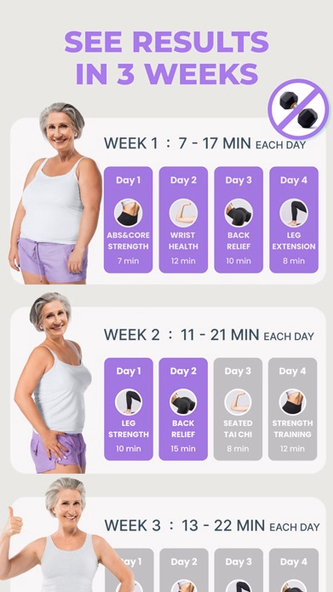 Chair Yoga for Seniors at Home Screenshot 2 - AppWisp.com Chair Yoga for Seniors at Home Screenshot 2 - AppWisp.com