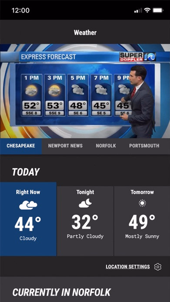WAVY TV 10 - Norfolk, VA News Screenshot 4 - AppWisp.com WAVY TV 10 - Norfolk, VA News Screenshot 4 - AppWisp.com