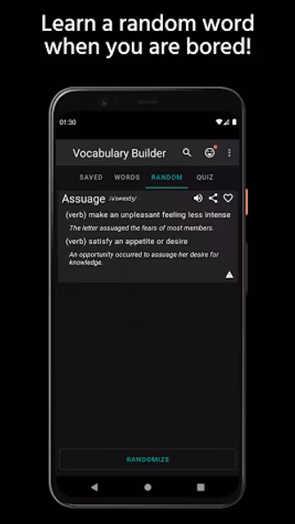 Vocabulary Builder: Daily Word Screenshot 4 - AppWisp.com Vocabulary Builder: Daily Word Screenshot 4 - AppWisp.com