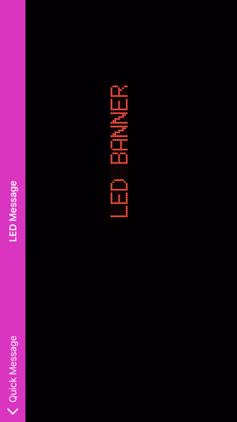 LED Banner Message Display Pro Screenshot 3 - AppWisp.com LED Banner Message Display Pro Screenshot 3 - AppWisp.com