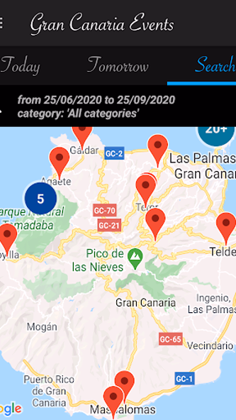 Gran Canaria Events Screenshot 3 - AppWisp.com Gran Canaria Events Screenshot 3 - AppWisp.com