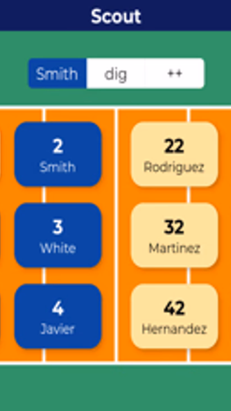 Volleyball Scout Screenshot 2 - AppWisp.com Volleyball Scout Screenshot 2 - AppWisp.com