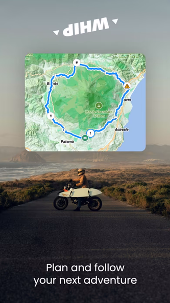 WHIP LIVE Moto, Bike, Trekking Screenshot 1 - AppWisp.com WHIP LIVE Moto, Bike, Trekking Screenshot 1 - AppWisp.com