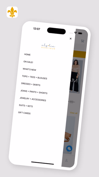 Aly + Lia Boutique Screenshot 2 - AppWisp.com Aly + Lia Boutique Screenshot 2 - AppWisp.com