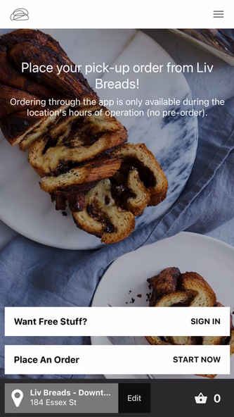 Liv Breads Screenshot 2 - AppWisp.com Liv Breads Screenshot 2 - AppWisp.com