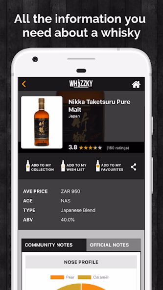 Whizzky Whisky Scanner Screenshot 2 - AppWisp.com