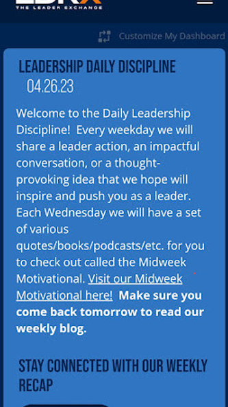LDRX - The LeaderXchange Screenshot 2 - AppWisp.com LDRX - The LeaderXchange Screenshot 2 - AppWisp.com