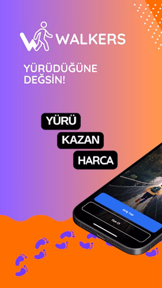 Walkers: Yürüyüş & Adımsayar Screenshot 1 - AppWisp.com Walkers: Yürüyüş & Adımsayar Screenshot 1 - AppWisp.com