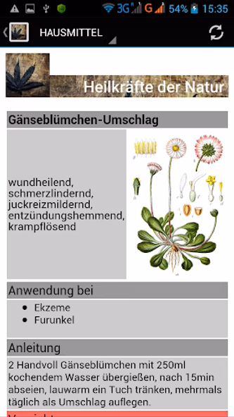 Hausmittel - Naturheilkräfte Screenshot 2 - AppWisp.com Hausmittel - Naturheilkräfte Screenshot 2 - AppWisp.com