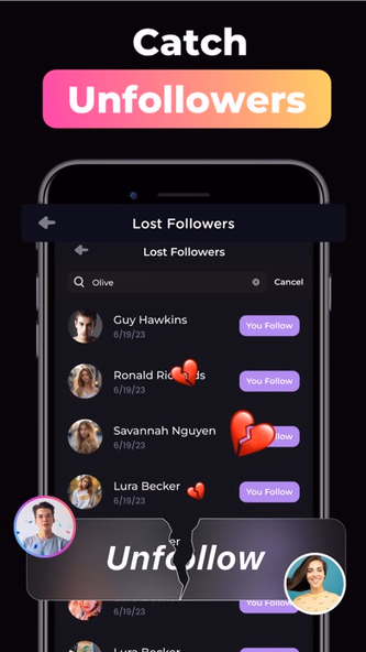 Reports+ for Followers Tracker Screenshot 2 - AppWisp.com Reports+ for Followers Tracker Screenshot 2 - AppWisp.com