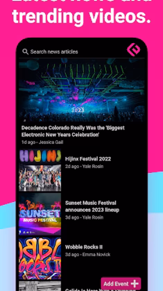 Edmtrain Concerts & Raves Screenshot 3 - AppWisp.com Edmtrain Concerts & Raves Screenshot 3 - AppWisp.com