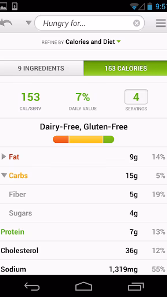 Recipes & Nutrition Screenshot 4 - AppWisp.com Recipes & Nutrition Screenshot 4 - AppWisp.com