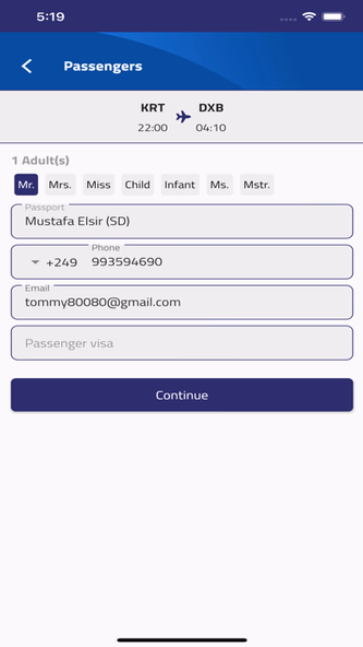 Badr Airlines Screenshot 3 - AppWisp.com Badr Airlines Screenshot 3 - AppWisp.com