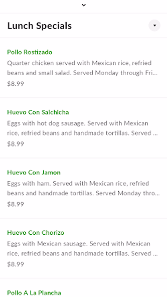 Esmeralda Grill Screenshot 3 - AppWisp.com Esmeralda Grill Screenshot 3 - AppWisp.com