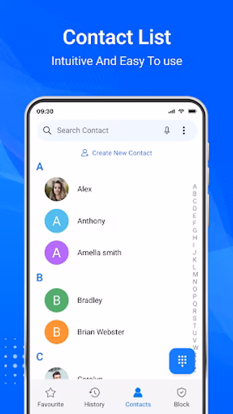 Contacts Screenshot 1 - AppWisp.com Contacts Screenshot 1 - AppWisp.com