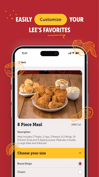 Lee's Famous Recipe Chicken Screenshot 3 - AppWisp.com Lee's Famous Recipe Chicken Screenshot 3 - AppWisp.com
