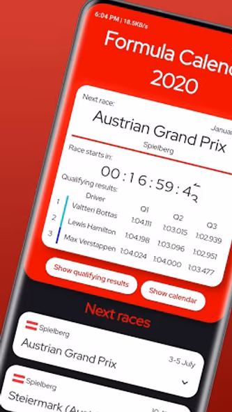 Formula Race Calendar 2024 Screenshot 1 - AppWisp.com Formula Race Calendar 2024 Screenshot 1 - AppWisp.com
