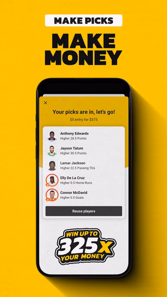 Underdog Fantasy Sports Screenshot 2 - AppWisp.com Underdog Fantasy Sports Screenshot 2 - AppWisp.com