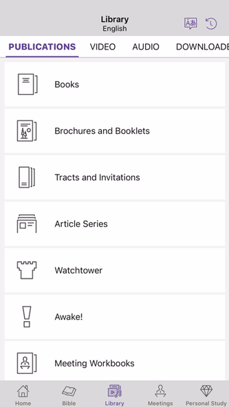 JW Library Screenshot 3 - AppWisp.com JW Library Screenshot 3 - AppWisp.com